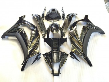 Gold Trim 11-15 ZX10R Fairings