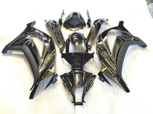 Gold Trim 11-15 ZX10R Fairings Gold Trim 11-15 ZX10R Fairings