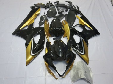 Gold and Black 05-06 GSXR 1000 Fairings