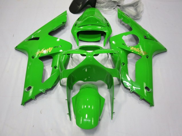 Green Ninja 03-04 ZX6R Fairings Green Ninja 03-04 ZX6R Fairings