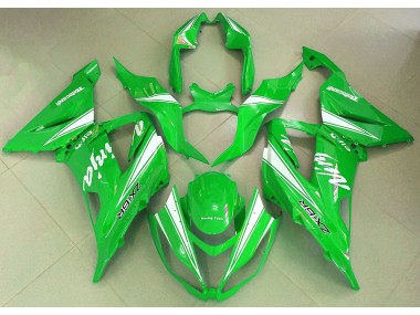 Green Ninja 13-18 ZX6R Fairings