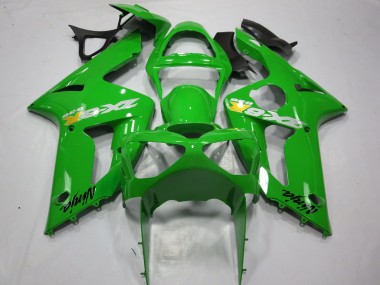 Green OEM Style 03-04 ZX6R Fairings