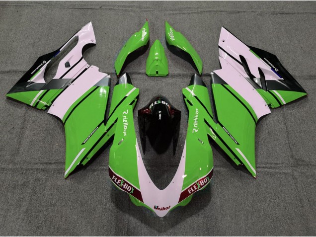 Green OEM Style 15-17 Ducati 959 1299 Fairings