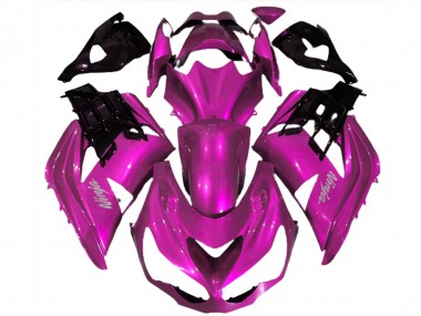 Hot Pink 12-21 ZX14R Fairings