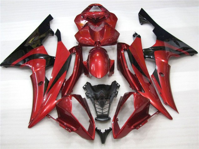Maroon Black 08-16 R6 Fairings Maroon Black 08-16 R6 Fairings