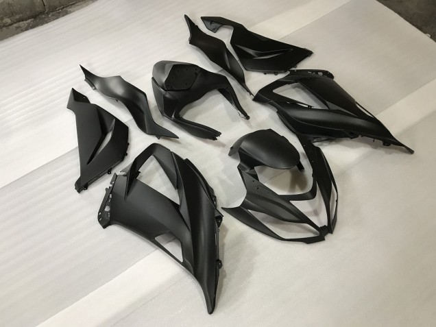 Matte Black 13-18 ZX6R Fairings Matte Black 13-18 ZX6R Fairings