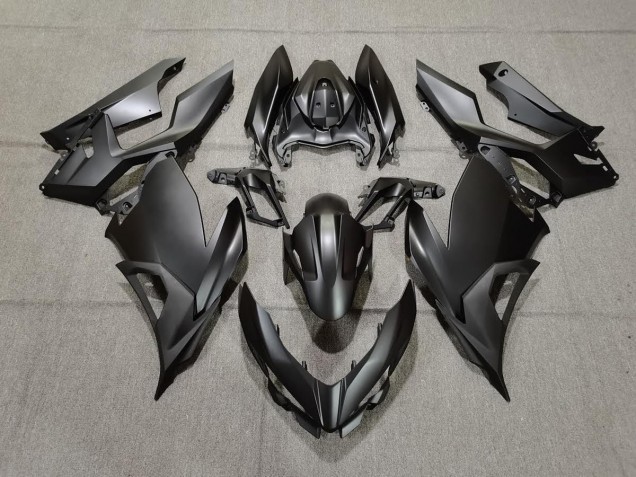 Matte Black 18-23 Ninja 400 Fairings Matte Black 18-23 Ninja 400 Fairings