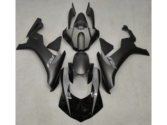 Matte Black & Grey 15-19 R1 Fairings
