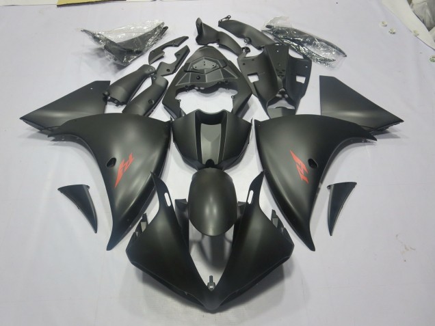 Matte Black Red 09-11 R1 Fairings Matte Black Red 09-11 R1 Fairings