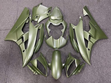 Matte Green 06-07 R6 Fairings
