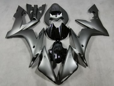 Matte Grey & Gloss Black 04-06 R1 Fairings