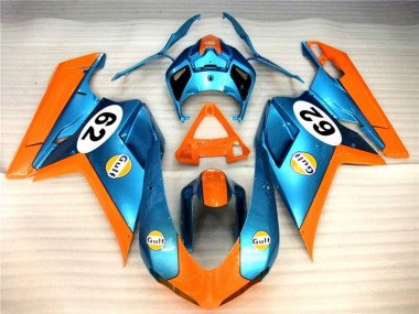 Matte Gulf 07-14 Ducati 848 1098 1198 Fairings