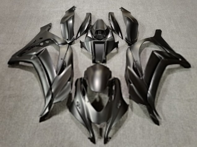 Matte Metal Silver 16-19 ZX10R Fairings