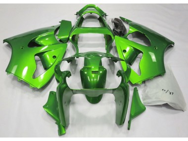 Metallic Green 00-02 ZX6R Fairings