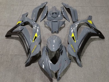 Nardo Grey & Black 16-19 ZX10R Fairings