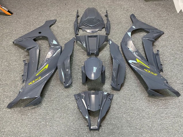 Nardo Grey & Yellow 11-15 ZX10R Fairings Nardo Grey & Yellow 11-15 ZX10R Fairings