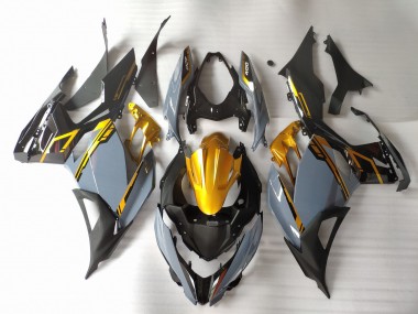 Nardo Grey & Gold 18-23 Ninja 400 Fairings