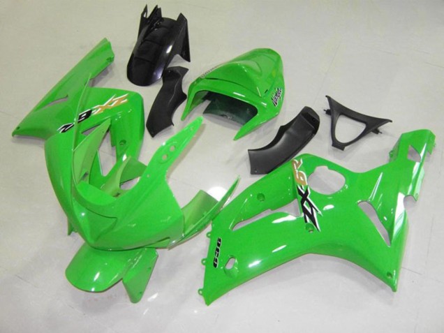 Oem Style Green 03-04 ZX6R Fairings