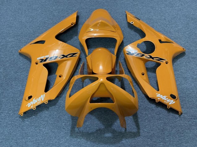 Orange 03-04 ZX6R Fairings Orange 03-04 ZX6R Fairings