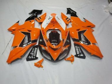 Orange Black 06-07 ZX10R Fairings