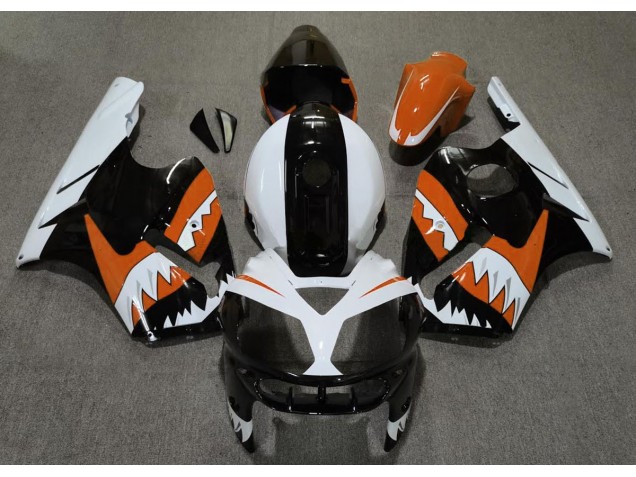 Orange Shark 02-05 ZX12R Fairings Orange Shark 02-05 ZX12R Fairings