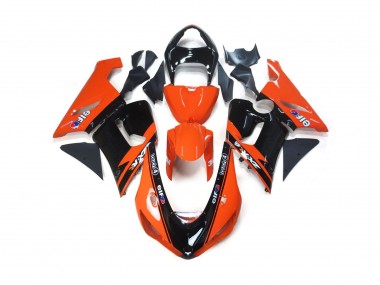 Orange and Black Elf 05-06 ZX6R Fairings