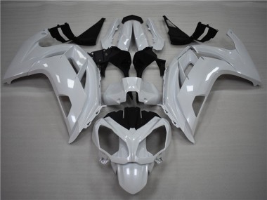 Pearl White 12-16 Ninja 650R Fairings