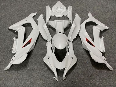 Pearl White Red Trim 16-19 ZX10R Fairings