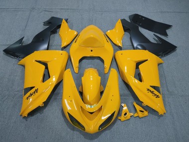 Pearl Yellow 06-07 ZX10R Fairings