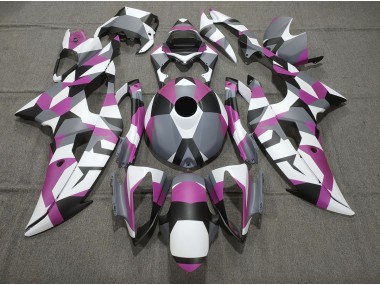 Pink Camo Plain 08-16 R6 Fairings