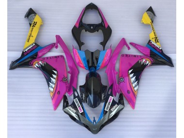 Pink Shark 07-08 R1 Fairings