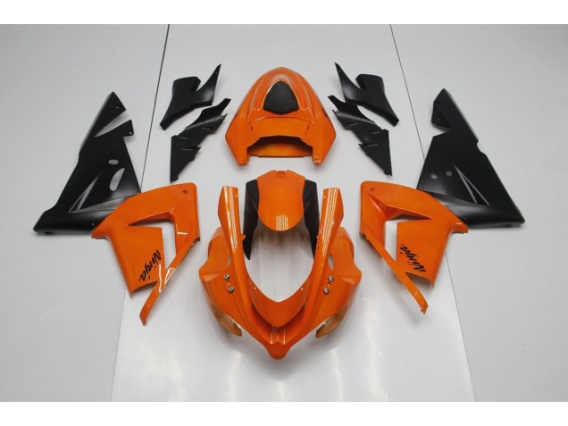 Plain Orange Ninja 04-05 ZX10R Fairings Plain Orange Ninja 04-05 ZX10R Fairings