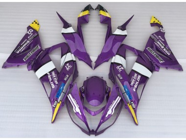 Purple Logo Style 13-18 ZX6R Fairings