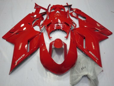 Red 1098 07-14 Ducati 848 1098 1198 Fairings