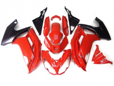 Red Black 12-16 Ninja 650R Fairings