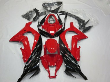Red Black Gloss 11-15 ZX10R Fairings