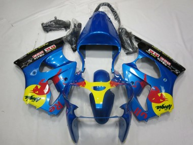 Red Bull 00-02 ZX6R Fairings