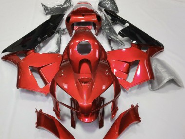 Red CBR Style 05-06 CBR600RR Fairings
