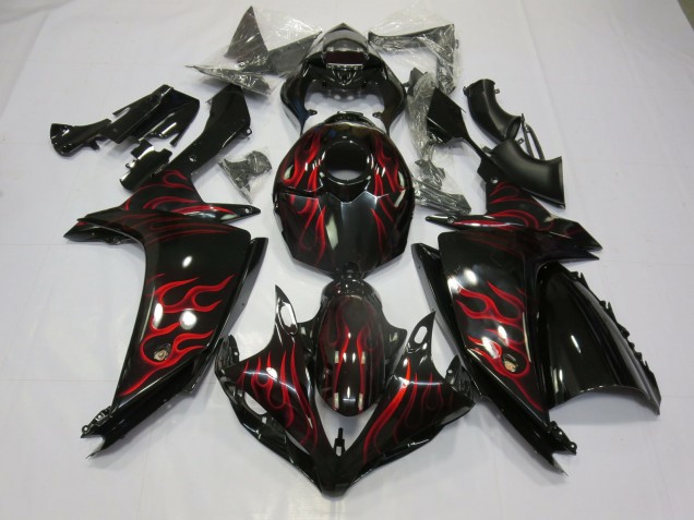 Red Flame 07-08 R1 Fairings Red Flame 07-08 R1 Fairings