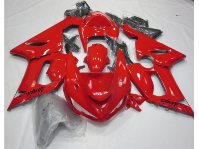 Red Gloss 05-06 ZX6R Fairings Red Gloss 05-06 ZX6R Fairings