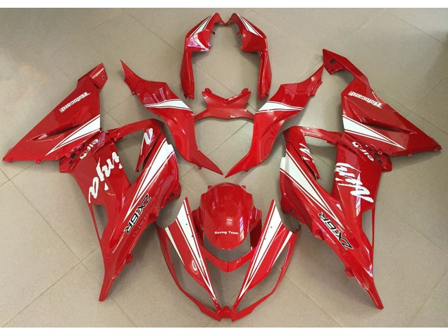 Red Ninja 13-18 ZX6R Fairings Red Ninja 13-18 ZX6R Fairings
