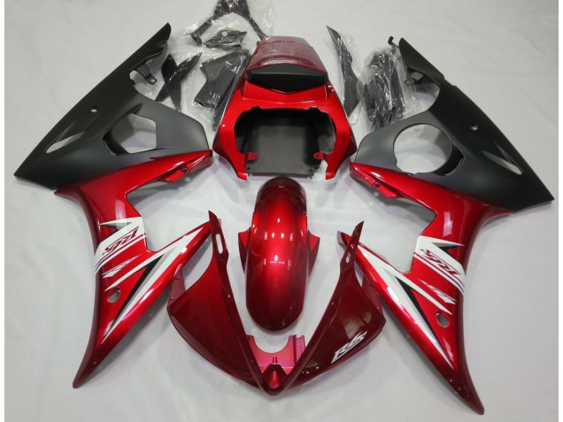 Red & White 03-04 R6 Fairings Red & White 03-04 R6 Fairings