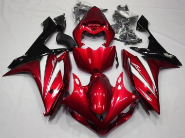 Red White and Black 07-08 R1 Fairings