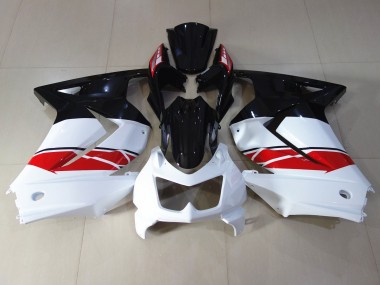Red black and White 08-12 Ninja 250 Fairings
