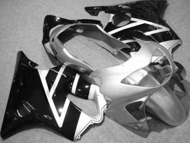 Silver Black 99-00 CBR600 F4 Fairings