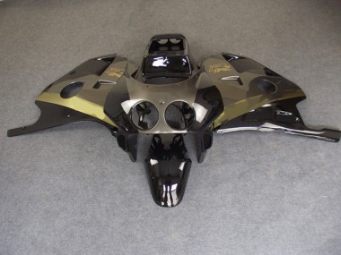 Silver Gold and Black 90-98 CBR250RR Fairings