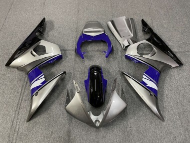 Silver and Purple style 03-04 R6 Fairings
