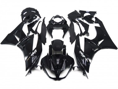 Slick Gloss Black 09-12 ZX6R Fairings