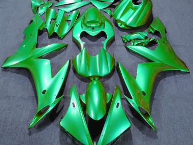 Solid Green 04-06 R1 Fairings