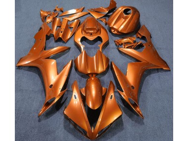Solid Orange 04-06 R1 Fairings